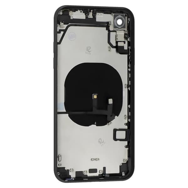 Komplett chassi för iPhone XR - AVIZAR - Svart - Centralram och bakruta