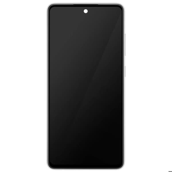 Komplett skärm för Samsung Galaxy A52 LCD In-Cell + Vitt chassi