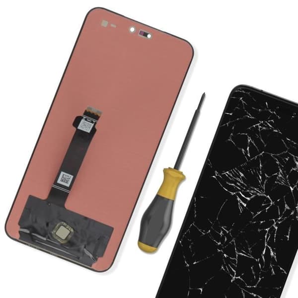 LCD-skärm och pekglas för Honor Magic 6 Pro Relife Black
