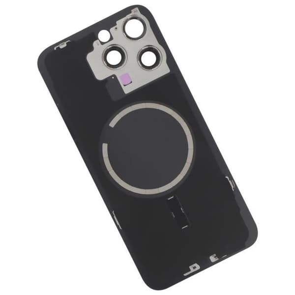 Komplett bakruta för iPhone 15 Pro Max med MagSafe Black