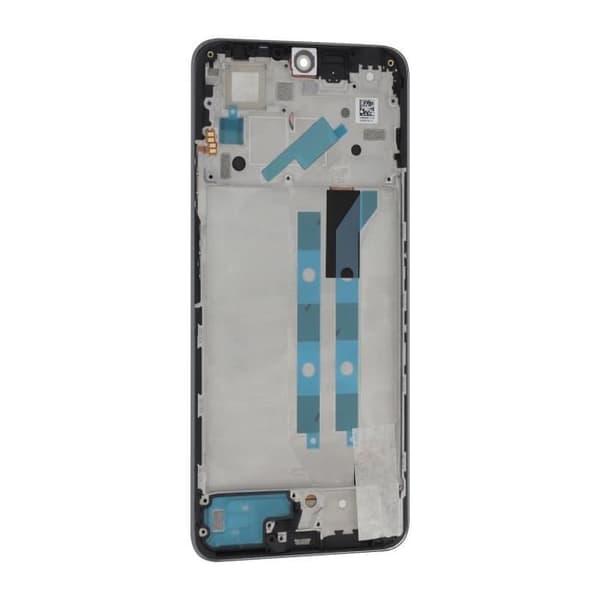 LCD-skärm + pekskärm + chassi för Xiaomi Redmi Note 12 Pro 4G - Xiaomi - Svart - Härdat glas