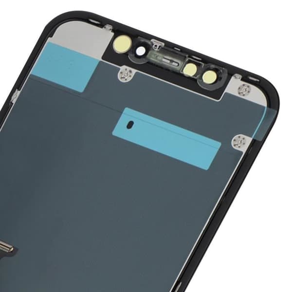 LCD-skärm Alcalian för iPhone XR - AVIZAR - Svart - Skärmreparation - Härdat glas