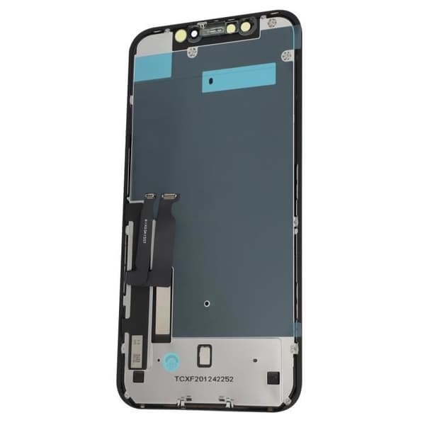LCD-skärm Alcalian för iPhone XR - AVIZAR - Svart - Skärmreparation - Härdat glas