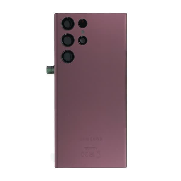 Samsung Galaxy S22 Ultra (SM-S908B) Baksida Original - Burgundy
