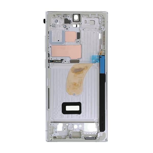 Samsung Galaxy S23 Ultra Mittemram Original - Kräm