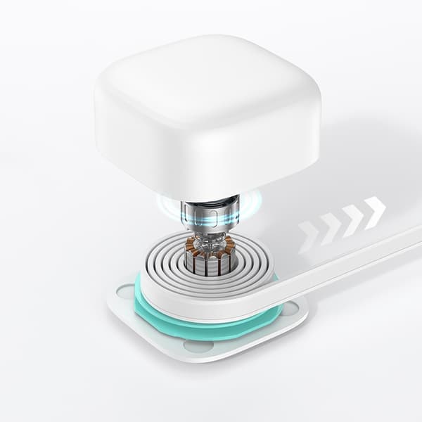 iPhone hurtigoplader kompatibel PD35W - Dual Port GaN med udtrækkeligt kabel