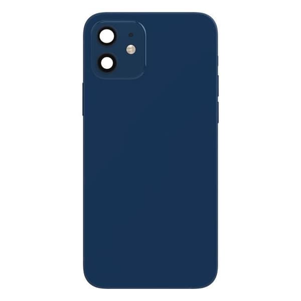 Komplett chassi för iPhone 12 - AVIZAR - Midnattsblå - Återställer den ursprungliga estetiken - Lätt att installera