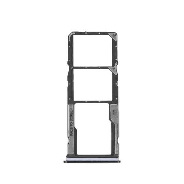 SIM-kortsfack för Xiaomi Redmi A3 Dual Nano SIM + micro-SD Svart