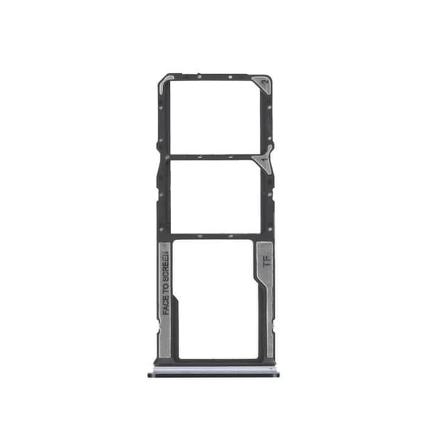 SIM-kortsfack för Xiaomi Redmi A3 Dual Nano SIM + micro-SD Svart