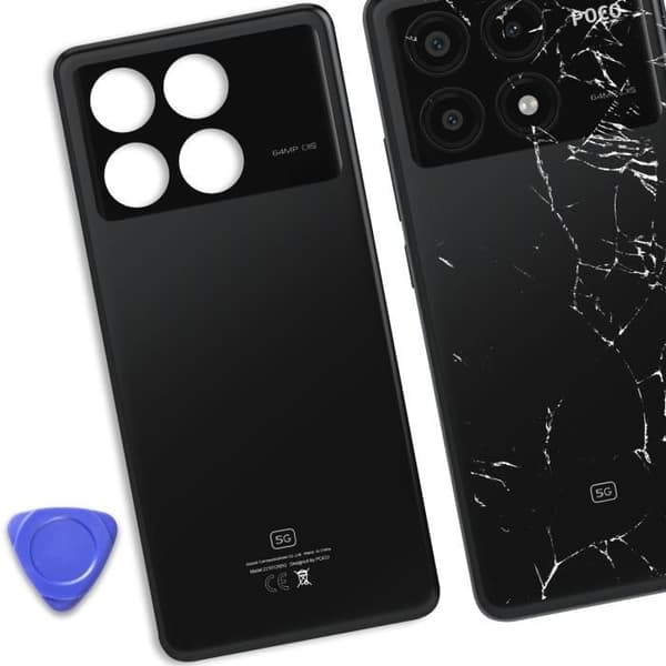 Ersättningsbatteri för Xiaomi Poco X6 Pro - AVIZAR - Svart - Kompatibel reservedel