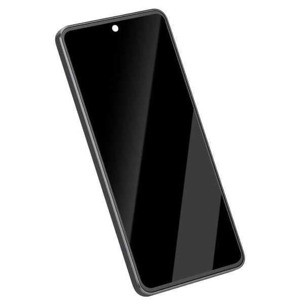 LCD-skärm + Pekskärm för Xiaomi 12 Lite - AVIZAR - Svart chassi - Härdat glas - Förmonterad
