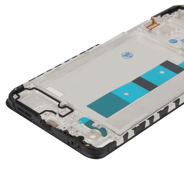 AVIZAR Central Chassi för Xiaomi Redmi Note 12 4G - Mörkgrå - Onyxgrå