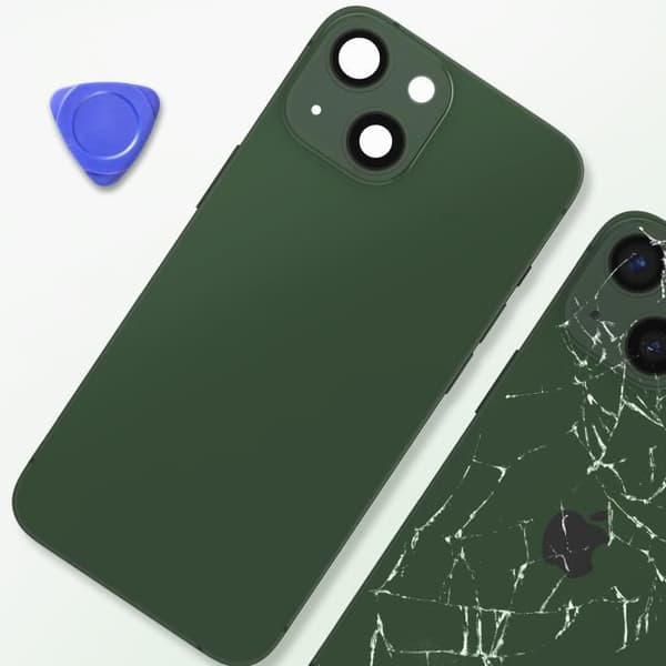 iPhone 13 Mini chassi - AVIZAR - Khaki - Grön - Vikt: 0 g