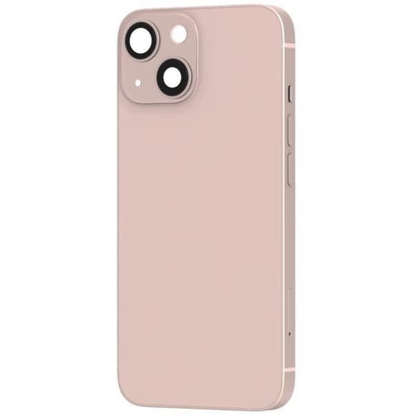 iPhone 13 Mini chassi - AVIZAR - Ersättning bakruta - Puderrosa