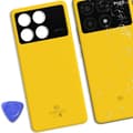 Miniatyrbild 4 av 4: Ersättningsbatterilock - AVIZAR - Xiaomi Poco X6 Pro - Gul