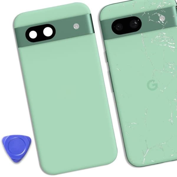 Ersättningsbatteriskydd för Google Pixel 8a - AVIZAR - Grön - Vikt: 0 g