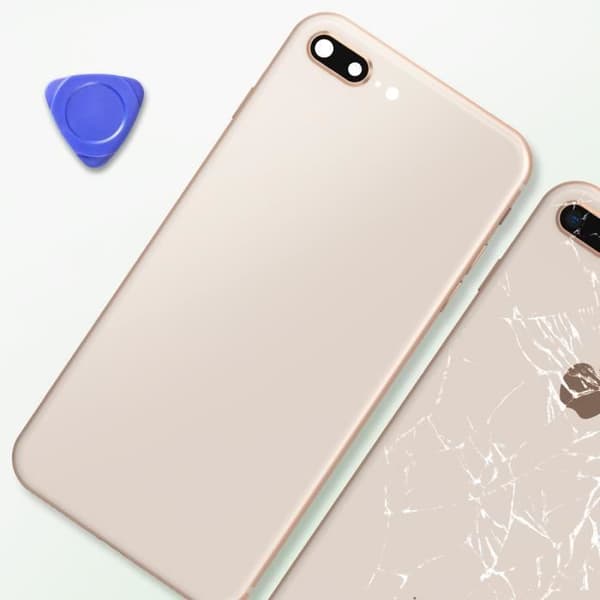 iPhone 8 Plus chassi - AVIZAR - Guld - Snabb och enkel reparation - Återställer original estetik