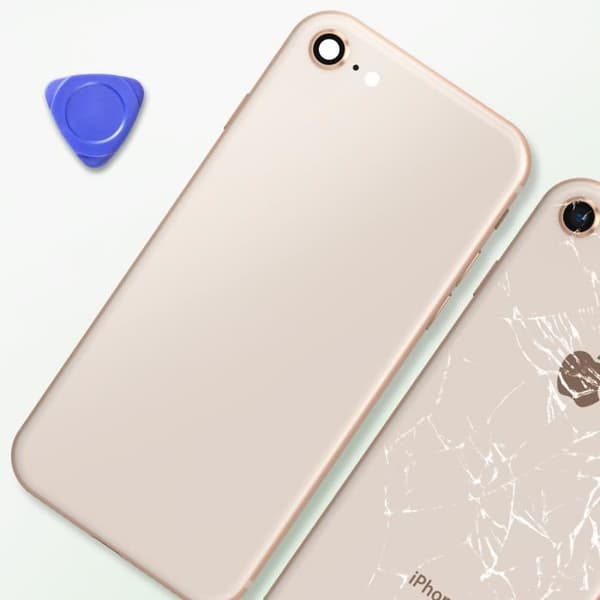 iPhone 8 chassi - AVIZAR - Guldbyte bakruta