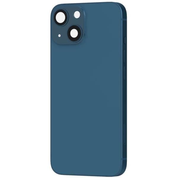iPhone 13 Mini chassi - AVIZAR - Ersättningsbakruta - Blå