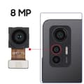 Miniatyrbild 3 av 4: Ultravidvinkelkamera för Xiaomi 12 Lite och 13 Lite 8MP svart