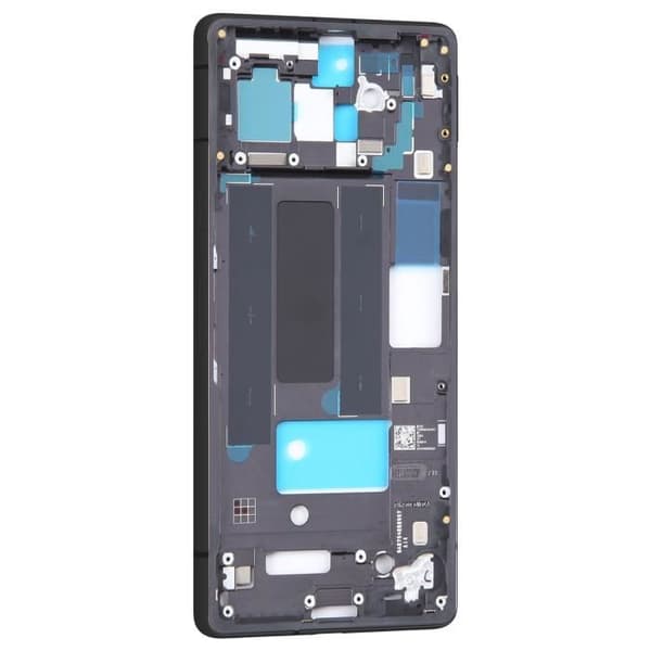 Reservdel - AVIZAR - Centralt chassi för Google Pixel 7a Black - Högkvalitetsersättning