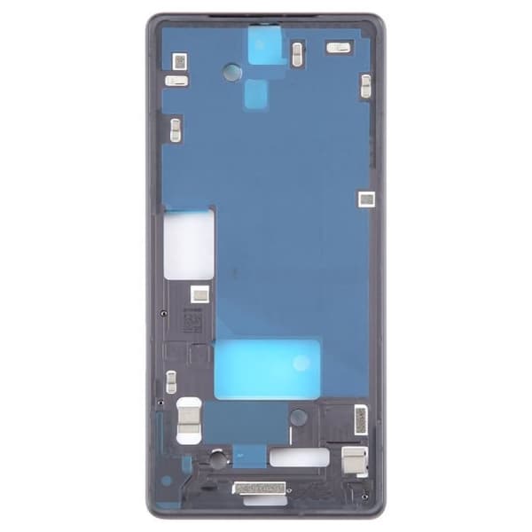 Reservdel - AVIZAR - Centralt chassi för Google Pixel 7a Black - Högkvalitetsersättning