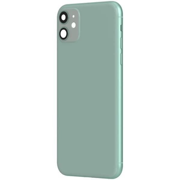 iPhone 11 chassi - AVIZAR - Ersättningsglas bak - Matcha grön