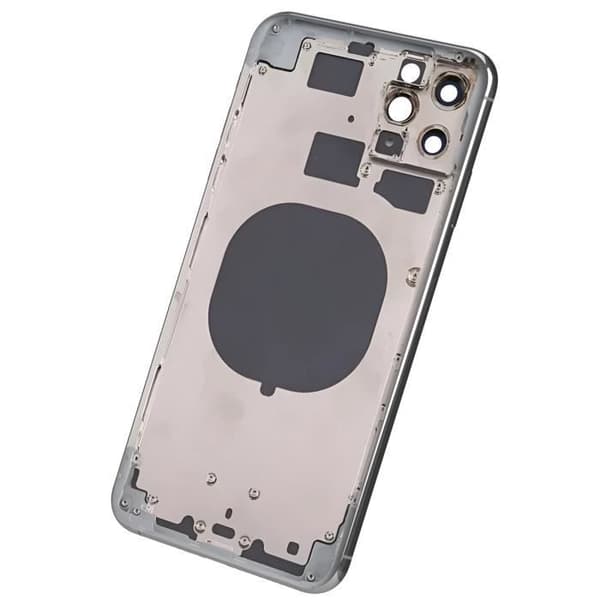 Chassi iPhone 11 Pro - AVIZAR - Silver - Snabb och enkel reparation - Återställer det ursprungliga utseendet
