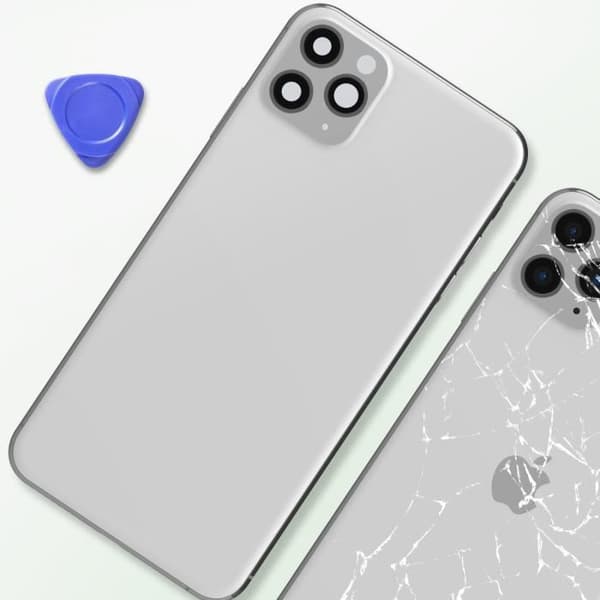 Chassi iPhone 11 Pro - AVIZAR - Silver - Snabb och enkel reparation - Återställer det ursprungliga utseendet