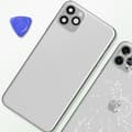 Miniatyrbild 4 av 4: Chassi iPhone 11 Pro - AVIZAR - Silver - Snabb och enkel reparation - Återställer det ursprungliga utseendet