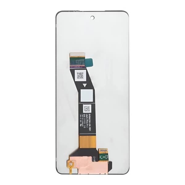 LCD-skärm - AVIZAR - Motorola Moto G04, G24, G24 Power - Svart - Enkelt byte - 100% funktionell