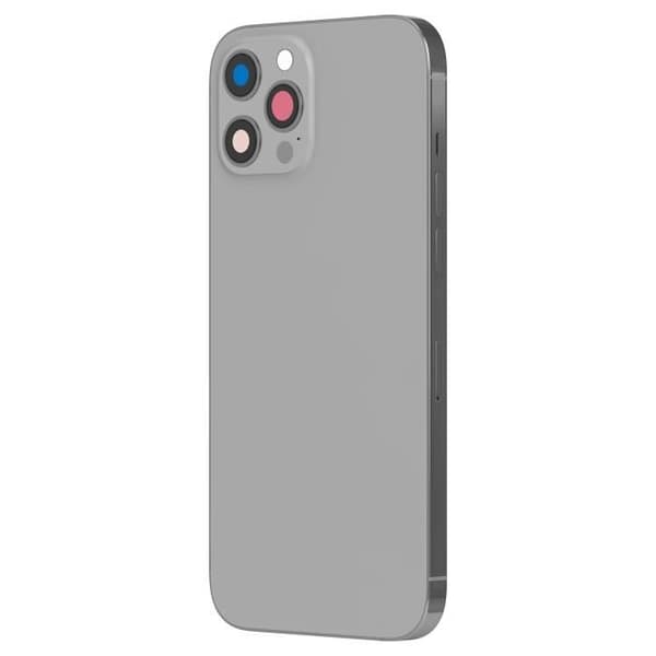iPhone 12 Pro chassi - AVIZAR - Silver - Snabb och enkel reparation - Återställer original estetik