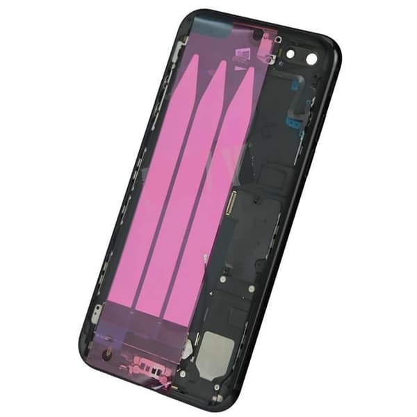 iPhone 7 Plus chassi - AVIZAR - Ersättande bakskal Svart - Snabb och enkel reparation