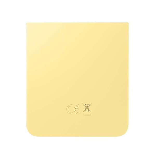 Bakglas till Samsung Galaxy Z Flip 6 Original Service Pack Samsung Beige