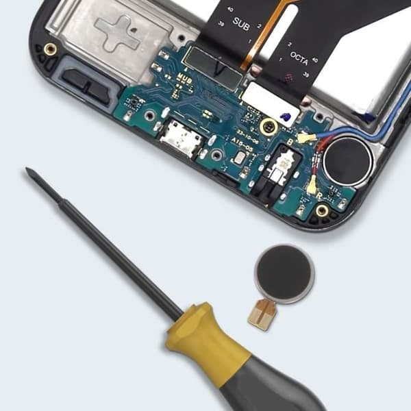 Ersättningsvibrator för Samsung Galaxy A15 Svart - AVIZAR - Vikt: 12 g
