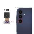 Miniatyrbild 3 av 4: Bakre kamera 2MP makroobjektiv för Samsung Galaxy A15 Svart