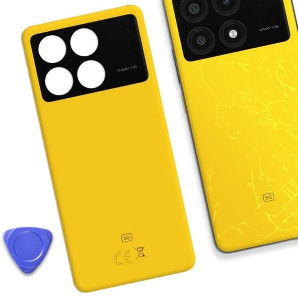 Batterilock - XIAOMI - Poco X6 Pro - Gul - Original Service Pack