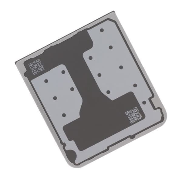 Bakglas till Samsung Galaxy Z Flip 6 Original Service Pack Samsung Pale Blue