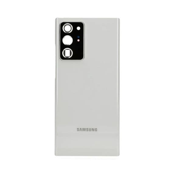 Samsung Galaxy Note 20 Ultra 5G Baksida med tejp och kameraglas – Vit