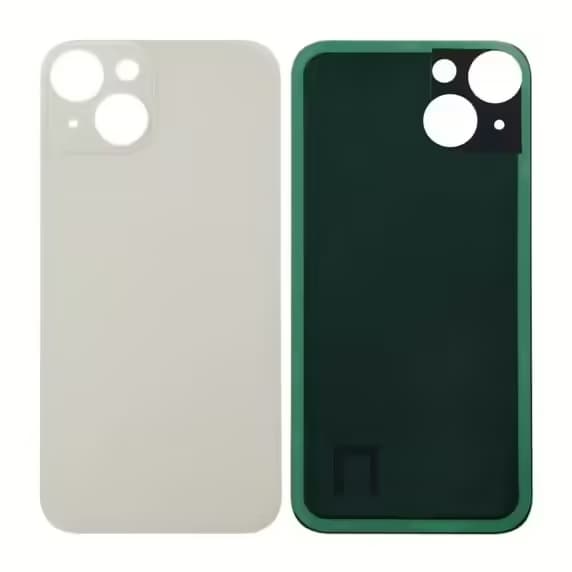 iPhone 14 Baksida Glas - Vit
