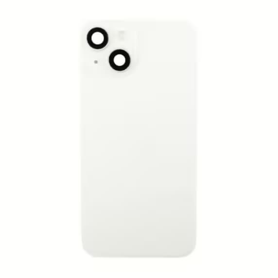 iPhone 14 Baksida Glas Komplett - Vit