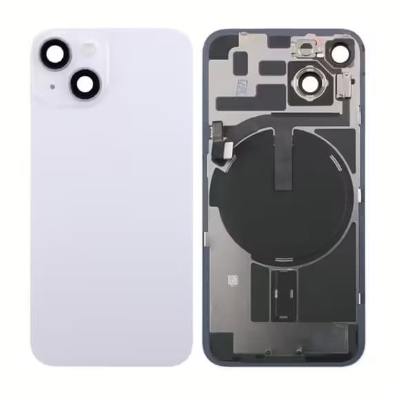 iPhone 14 Baksida Glas Komplett - Lila