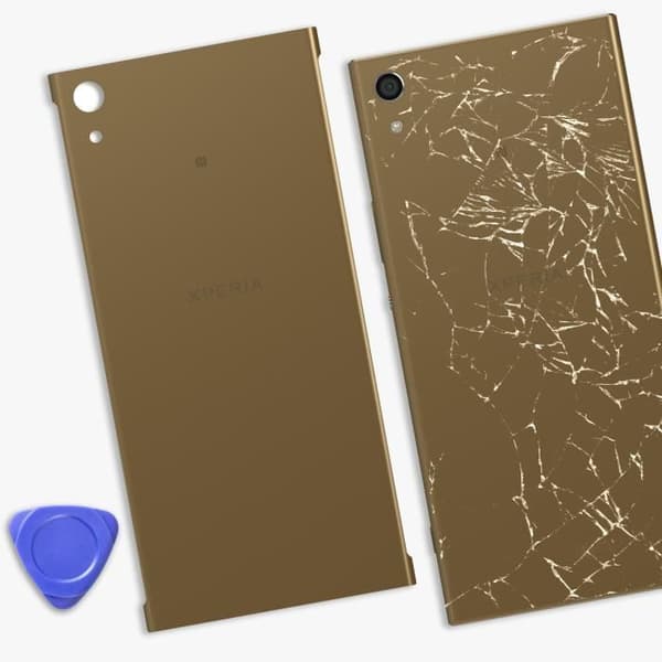 Ersättningsbatteriskydd - AVIZAR - Sony Xperia XA1 Ultra - Gul - Samma som originalet