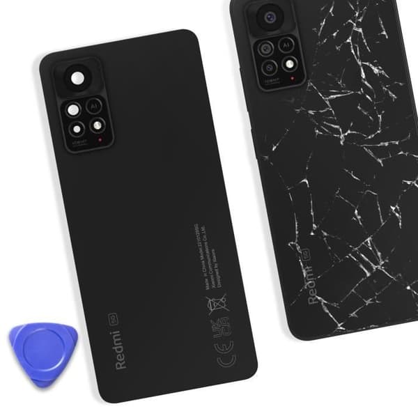 Bakruta - XIAOMI - Redmi Note 11 Pro 5G - Grå - Service Pack