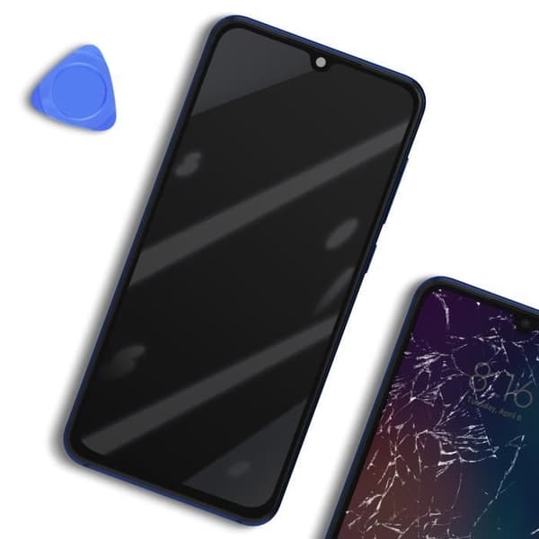 Skärm för Xiaomi Mi 9 SE LCD + Touch Glass + Xiaomi blått chassi