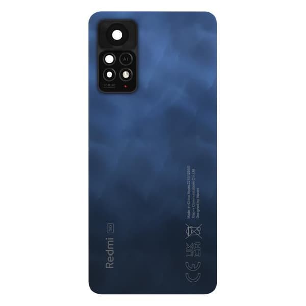 Bakglas för Xiaomi Redmi Note 11 Pro 5G Original Service Pack Xiaomi Night Blue