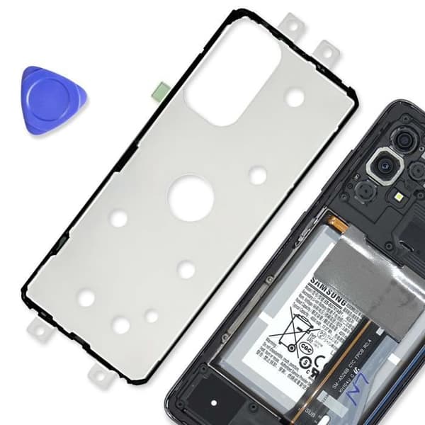 Original bakstyckeslim för Samsung Galaxy A52 och A52s Samsung Transparent