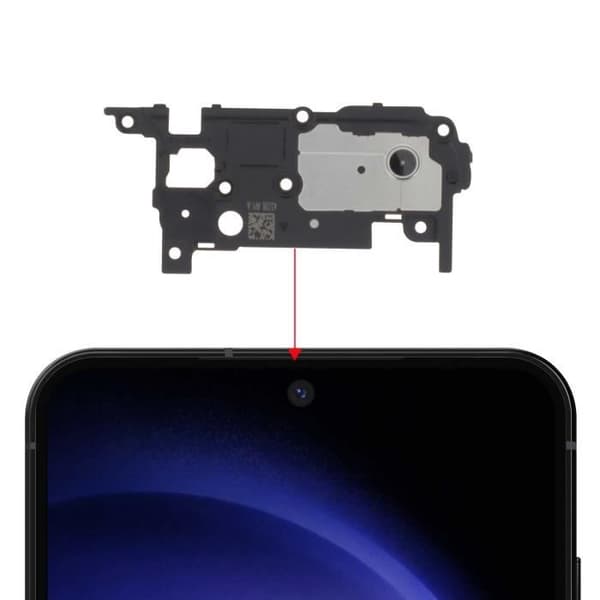 Intern högtalare för Samsung Galaxy S23 Ersättningshörlur Svart