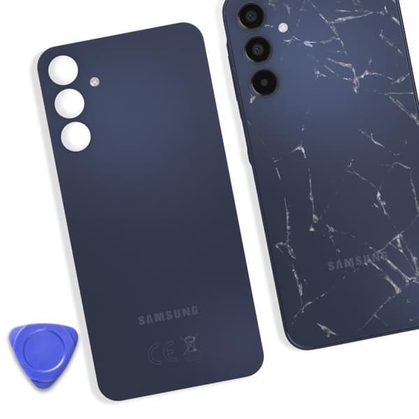 Ersättningsbaksida - AVIZAR - Samsung Galaxy A15 5G - Nattblå