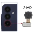 Miniatyrbild 3 av 4: Bakre kamera 2MP makroobjektiv för Samsung Galaxy A25 5G Svart